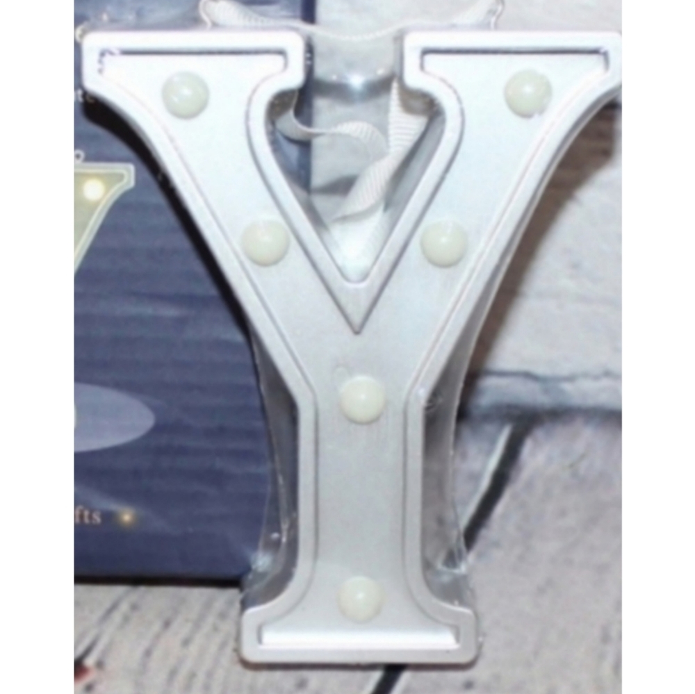 Monogram Hanging LED Lights Christmas Ornament - Picture 15 of 16